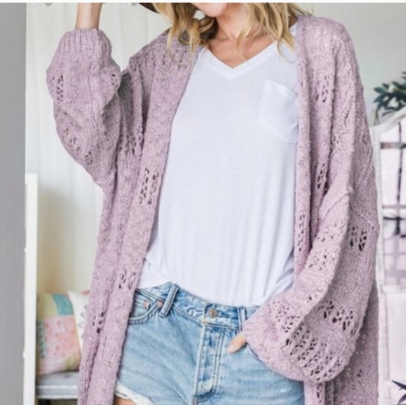 Boutique Sweaters - Brand New Boutique Cardigan Size Medium ( Oversized )